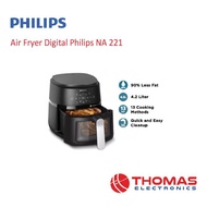 Digital AIR FYER Transparent 4.2 Liter Philips NA221 NA 221/ 00 Rapid Air Technology Official Warran