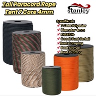 Paracord Rope Tent 7 Core 4mm