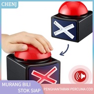 PIAO 2023 New Game Answer Buzzer Alarm Button With Sound Light Trivia Quiz Got Talent Buzzer