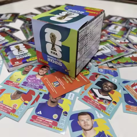 Genuine 2026 Panini Original Stickers Blind Box International Version Rare Collect Football Fan Souv