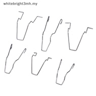 【L&Z】 6Pcs Metal Headlight Bulb Spring Clips For H1 H3 H4 H7 Car Headlamp Light Bulb Retainer Spring