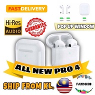 ZNT PRO 4 BUDS GAMING EARBUDS COMPACT HIFI EARBUDS BLUETOOTH 5.0 EARBUDS HEADSETS PODS 4 GEN 4 PRO B