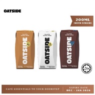 Oatside With Straw Mini Oatside Oat Milk Barista Blend Coffee Chocolate - 1 Pc (200ml)