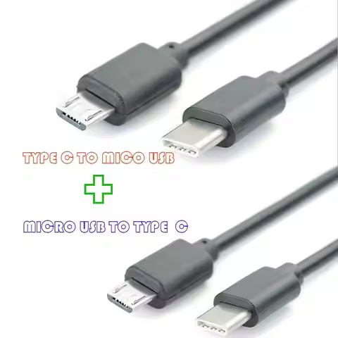 USB 3.1 Type-C To Micro-B Micro USB Charging Data Transfer otg Adapter charger Cable cord Micro-B Mi