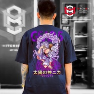 SARB Gear 5 SUN GOD NIKA LUFFY (v2) | Oversized Tshirt