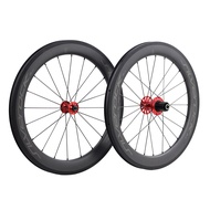 SILVEROCK SR50 Carbon Wheels 20in 406 451 Rim V Caliper Brake 50mm High Clincher 74mm 100mm 130mm 13