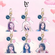 Kpop Idol keychain IVE Gaeul Yujin Rei Wonyoung Liz Leeseo a02 Backpack bag decoration accessory