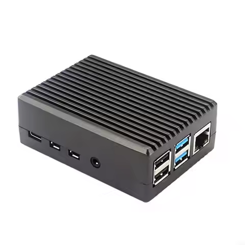 E28C Metal Case Enclosure for 4 Model 4B Heat Dissipation Cooler Box