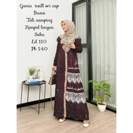 GAMIS TWILL ORI PEKALONGAN MOTIF TERBARU / GAMIS TWILL ORI / DRESS