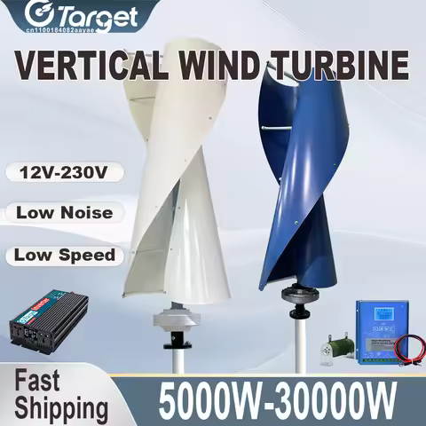High Quality Off Grid System Wind Turbine Power Generator 10000W 15000W 30KW 12V 24V 48V With Comple
