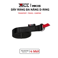 Dây đai buộc đồ dùng ZDK MK05 Dây poly chắc chắn dài 4m  cố định đồ đạc đi phượt tiện dụng
