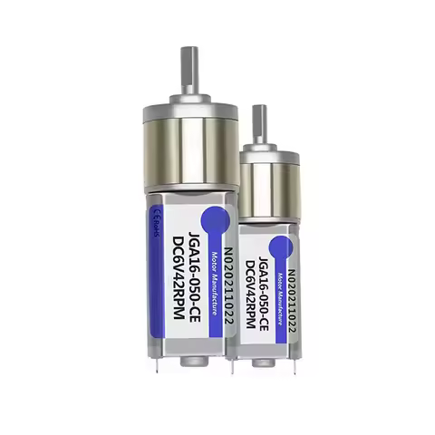 1pcs JGA16-050 High Torque Low Noise DC 6V 12V rpm 12-923rpm Geared Mini Motors For Smart Appliance