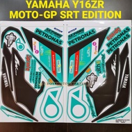 Y16 ZR Y16ZR 2021 YAMAHA Y16ZR - 155 MOTO - GP SRT PETRONAS EDITION ( 4 ) BODY STICKER