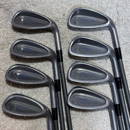 H&B Momentum GA-1300 Golf Iron Set 5-6-7-8-9-P-A-S RH Light Weight Graphite Shaft - Japan PreOwned