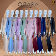 Kurung moden sulam lace baju raya 2025 nikah bride kain duyung kurung rich brown grey