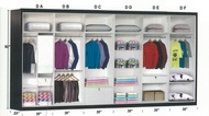 Sales✰ Customizable Modular Sliding Wardrobe  ✰ Cabinet✰Organiser✰Cupboard