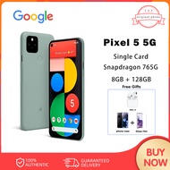 Google Pixel 5 US Version Unlocked Single Sim + eSIM 5G Mobile Phone Snapdragon 765G 4080 mAh 8GB + 