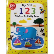 My First 123 Sticker Activity Book / Sticker Book / Children Gift