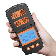 Portable 4 in 1 Alarm Gas Detector Customizable for EX O2 H2S CO CO2 CH4 C2H4 VOCS PM O3 Gases Gas L