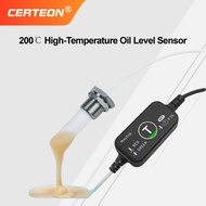 WKCH2-B62 High Temperature Capacitive Level Sensor 200C Glue Grease Sauce Oil Liquid Detector with G