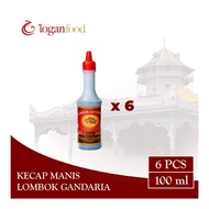 Lombok Gandaria Kecap manis botol Abu 100 ml / Kecap manis botol