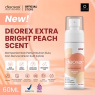 Deorex Body Odorizer Spray Extra Bright Peach Scent 60 Deodorant Antiperspirant Brightening Solution