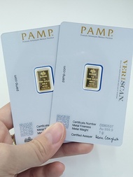 YHH PAMP LUNAR LEGEND - HORSE 5 GM 999.9 | YHH PAMP Fortuna Gold Minted Bar - 1g 999.9