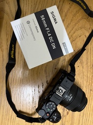 Nikon Z30 ➕ Sigma 56 F1.4