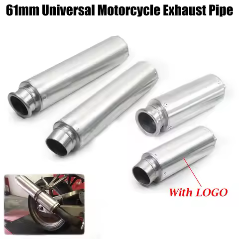 51MM Universal Motorcycle Big bikes Motorcycle Exhaust Muffler Exhaust For GSXR ZX6R ZX10R CB400 CB5
