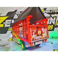 Miniatur Truk Oleng kayu Jumbo