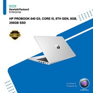 HP PROBOOK 640 G5, CORE i5, 8th GEN, 8GB, 256GB SSD