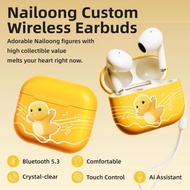 Goojodoq X Nailong J201 Earphone Bluetooth Tws-A6 Pro Earphone Wireless Headset Bluetooth 5.3 Earpho