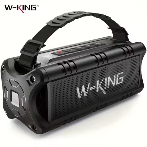 W-KING D8mini-1 Bluetooth Speaker, 30W Portable Wireless Loud Speakers, IPX6 Waterproof Outdoor Spea
