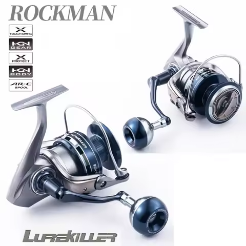 Lurekiller CNC Metal Spinning Jigging Reel ROCKMAN SW3000XG/4000XG/5000XG/6000HG/10000HG Fishing Ree