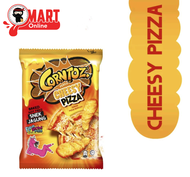 CONTOZ CHEESY PIZZA CORN SNACK 60GM