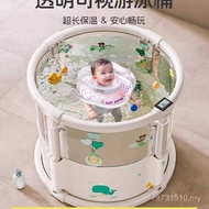 Newborn Swimming Pool Bathtub Bath Household Swimming Bucket Bathtub Foldable Bathtub Bathtub Childr