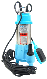 ปั๊มแช่ ปั๊มจุ่ม รุ่น V180F V550F V750F พร้อม สวิตช์ลูกลอย ใช้ได้ทั้ง น้ำดี และ น้ำเสีย ขนาด 180W/55