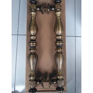 Handle Pintu Kuningan Motif Kotak Blarak Juwana pitgpe 2267cg