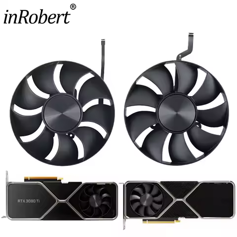 RTX3080 85mm AFB0912HD-02 Cooler fan Replace For NVIDIA RTX3080FE RTX3080Ti 3080 Graphics Card Cooli
