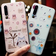 Huawei P30pro Case Men and Women P20pro HUAWEI P40Pro P30lite New Frosted Soft Glue Cute Cartoon P40 Lovers