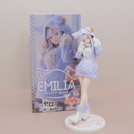 22cm Re:ZERO Starting Life in Another World Ram/Rem Anime Girl Figure Fluffy Pack Ram/Rem Action Fig