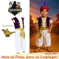 Halloween Arabian Prince aladdin costume for kids boy lamp toys Movie Carnival Cosplay Fancy Dress
