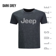 BIG SIZE Men Jeep 100% Cotton T-Shirt 7XL 6XL 5XL Oversized Baju Besar