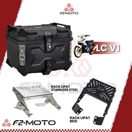 F2 Moto LC V1 RACK LIPAT + F2-Moto TOP BOX SET
