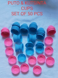 ( 50 pcs Large ) Puto Cups Molder, Puto kutsinta molder, Non Stick , Best Quality, Durable / The Bes