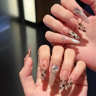 ️Ready-Made Fake Nails Long False Waterproof Various Styles 24 Pieces Per Box Dd312