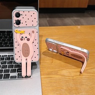 Casing Vivo Y03 4G Casing Vivo Y18 4G Casing ﻿ Flexible and cute bracket Phone Casing BB-MBZJ