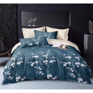COTTON SEJUK Patchwork Cadar 3 in 1 Bedsheet Queen Size Kualiti