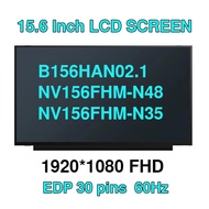 NV156FHM-N45 NV156FHM-N48 B156HAN02.1 NV156FHM-N35 LP156WFC-SPD1 15.6'' IPS LCD Screen Matrix Displa