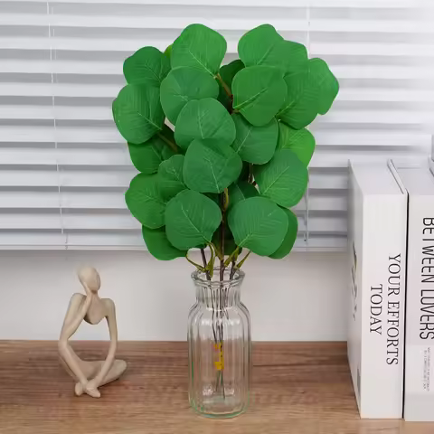 Fake Plant Wedding Decoration Simulation Green Plant Eucalyptus Leaves False Leaf Eucalyptus Tree Mo